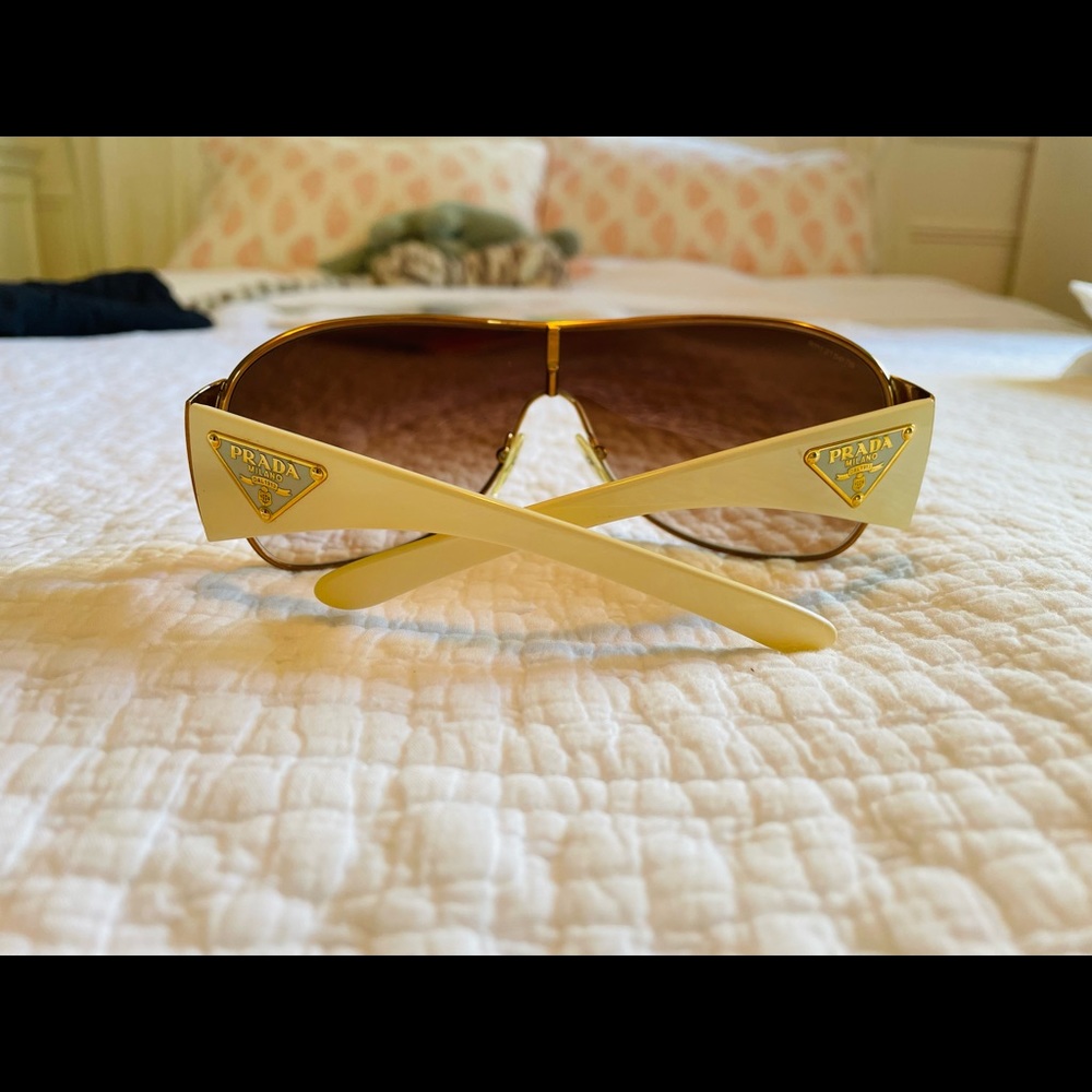 Prada Aviator style sunglasses